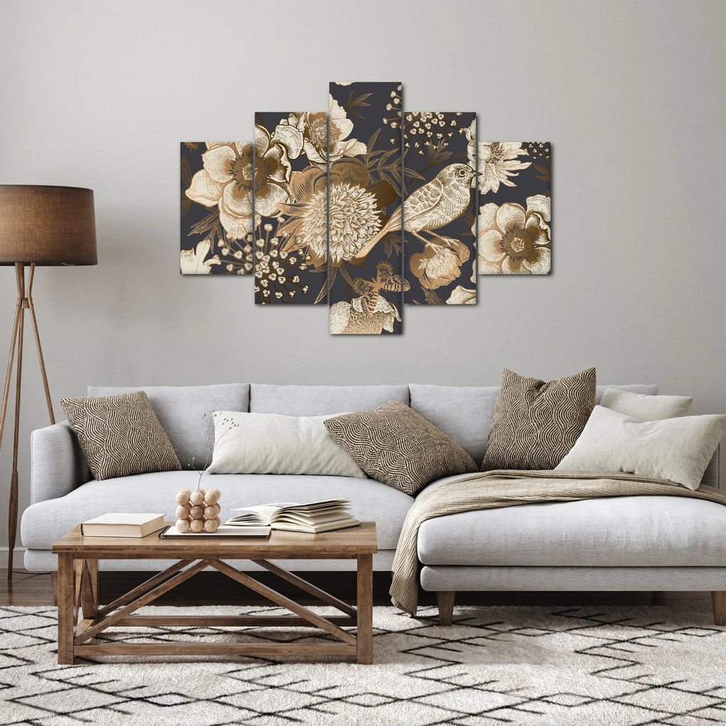 Tablou - Grădina de aur (150x105 cm)