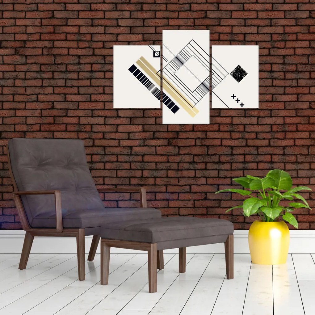 Tablou - Forme geometrice N⁰6 (90x60 cm)
