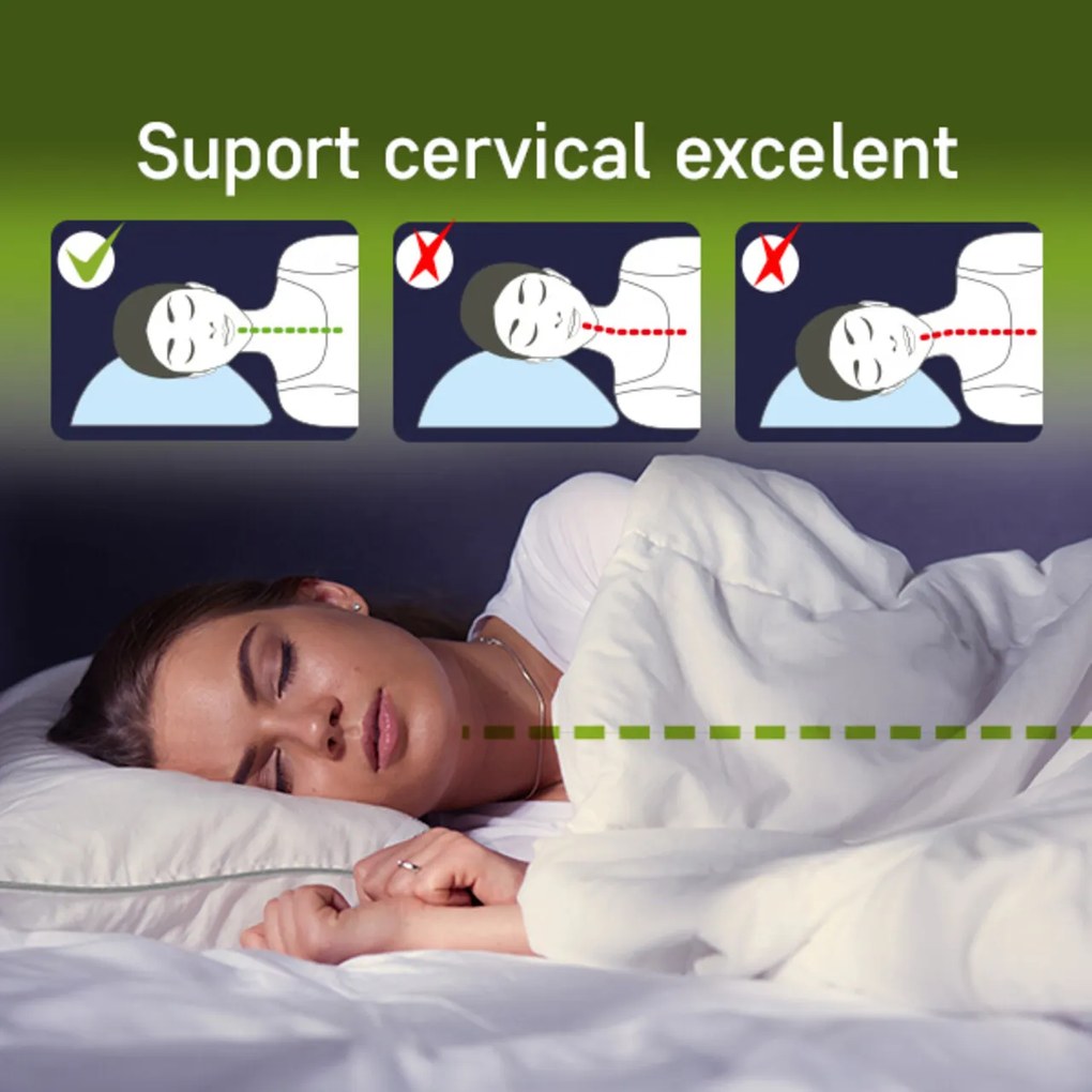 Perna Sleep by Green Future 10% puf gasca 90% pana de gasca, 70x70 cm