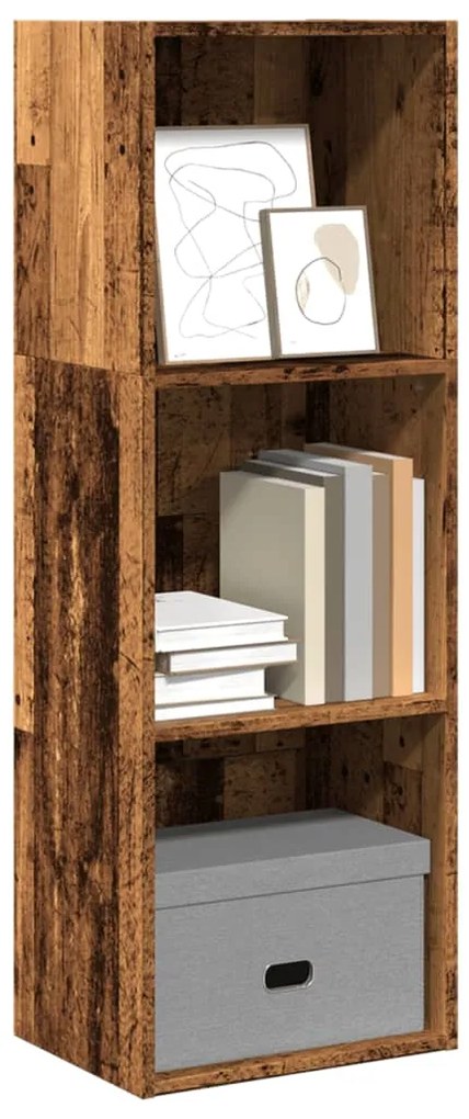 vidaXL Bibliotecă, lemn vechi, 40x30x114 cm, lemn prelucrat