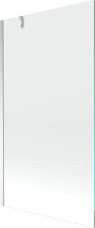 Mexen Next paravan de cadă cu 1 aripă 90 x 150 cm, transparent, crom - 895-090-000-00-00-01