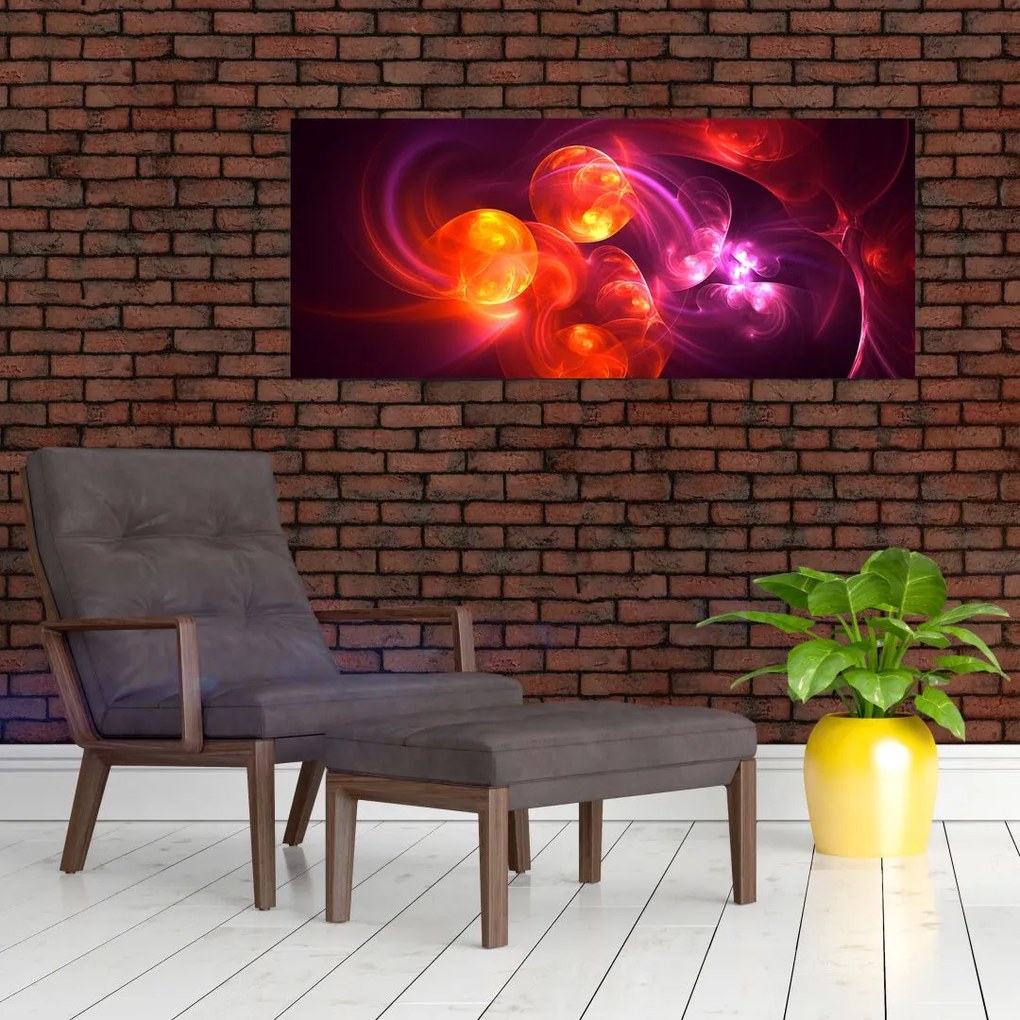Tabloul cu abstracțiune modernă (120x50 cm)