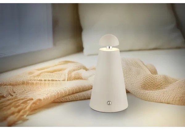 Globo 21042B - Lampă de birou reîncărcabilă, dimabilă, cu control tactil LIVA LED/1,2W/5V 1200 mAh