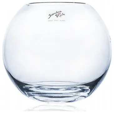 Vază din sticlă Globe, 15,5 x 14 cm