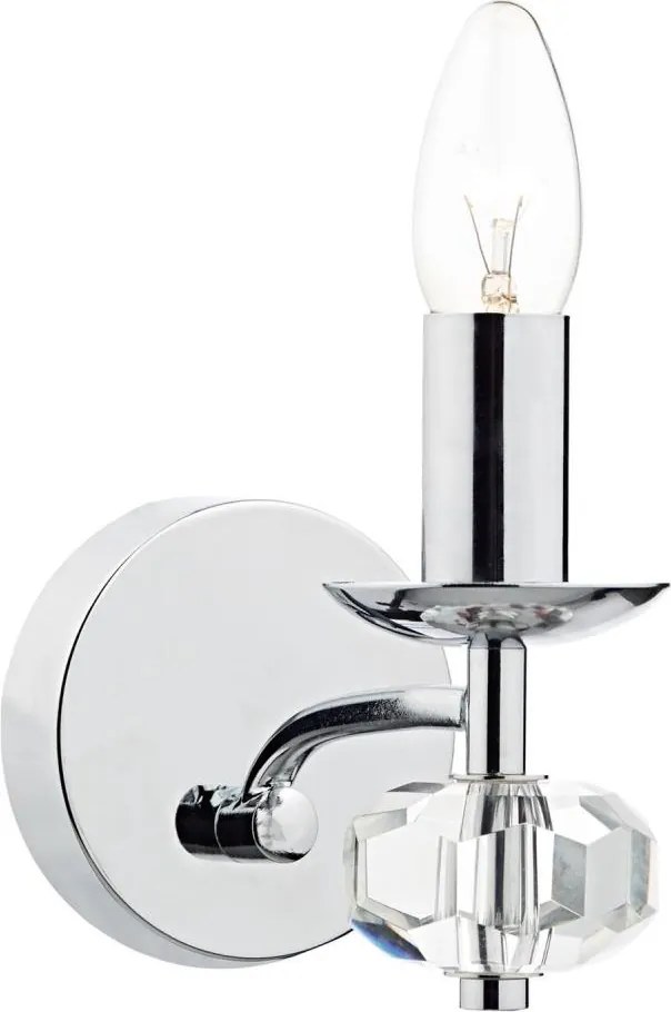 Där Lighting OLE0750 - Aplica de perete OLEANA, 1xE14/40W/230V, crom lucios
