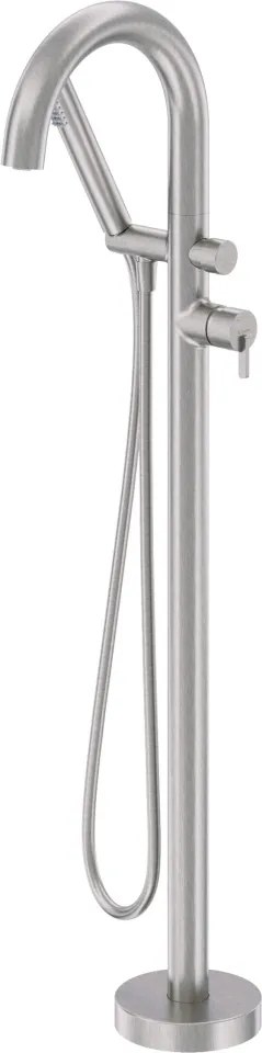 SILIA – Baterie pentru Cadă, de Sine Stătătoare, cu Set de Duș, BQS_F17N Finisaj Oțel Șlefuit 🛁✨