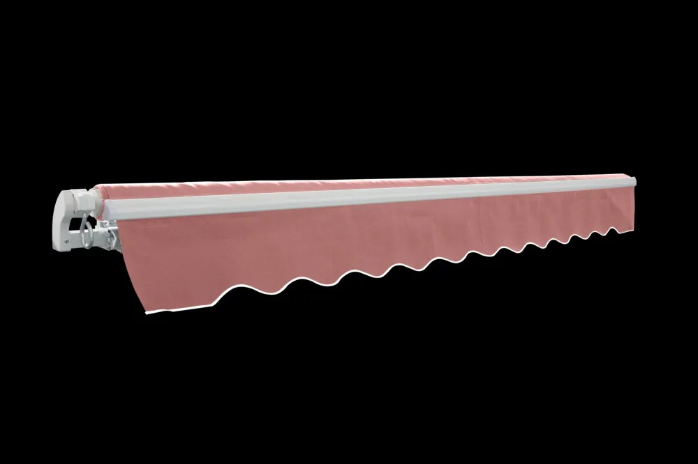 Copertină burgundă - 2,95 x 2 m