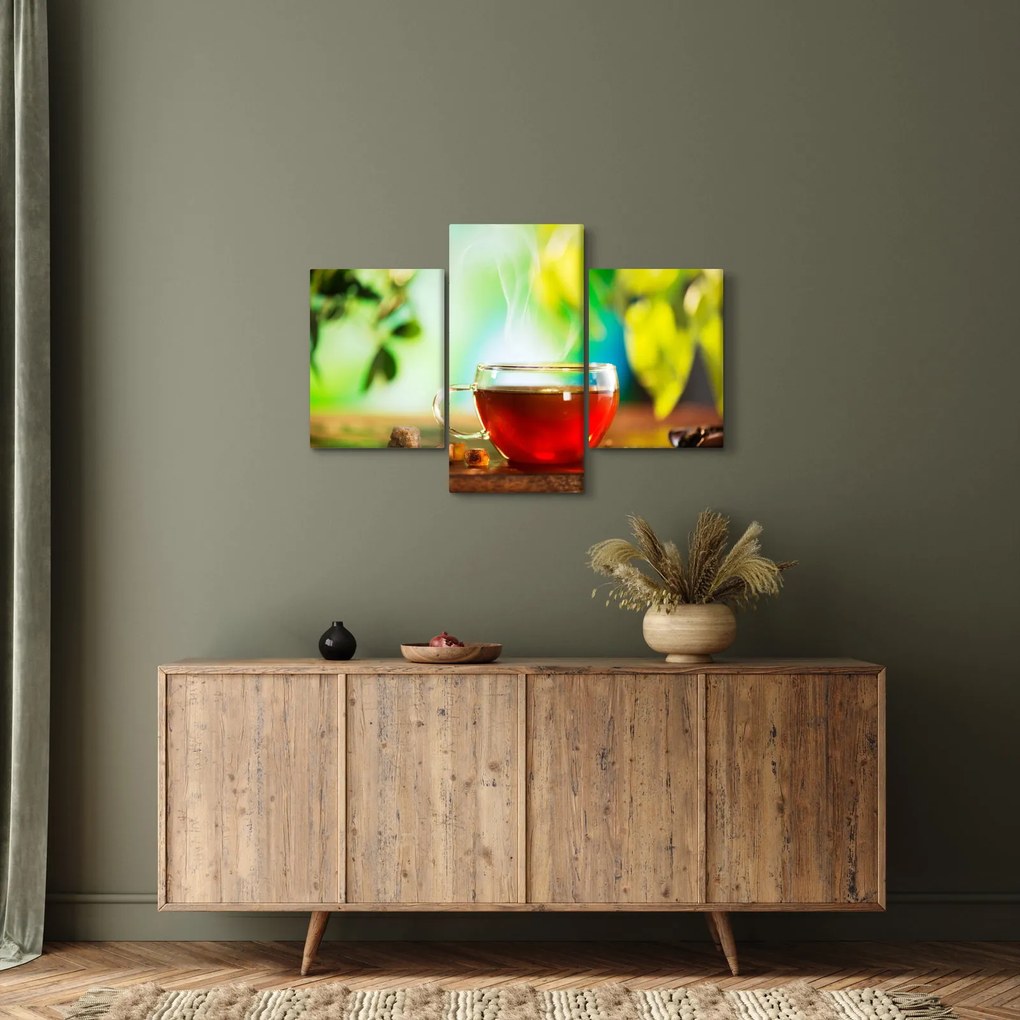 Tablou - Natura moartă, ceai (90x60 cm)