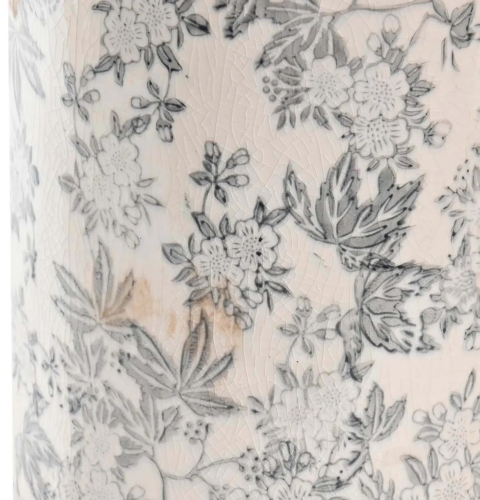 Vaza Decorativa Vintage Leaves din ceramica 31 cm
