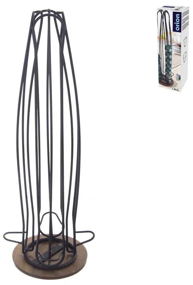 Suport pentru capsule de cafea negru Radka – Orion