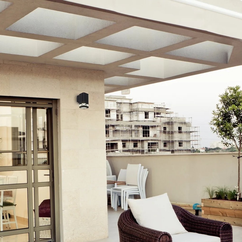 Aplica de exterior stil modern ambiental IP44 Sintra negru I