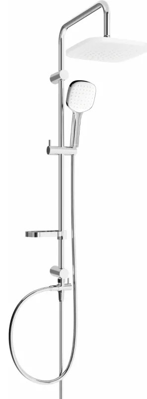 Mexen X33 coloană de duș, Crom/Albă - 798333391-02