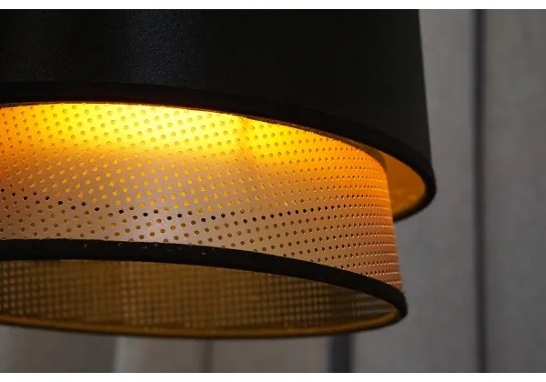 Lustră aplicată BELL Duolla SHINY 1xE27/15W/230V d. 25 cm negru/cupru