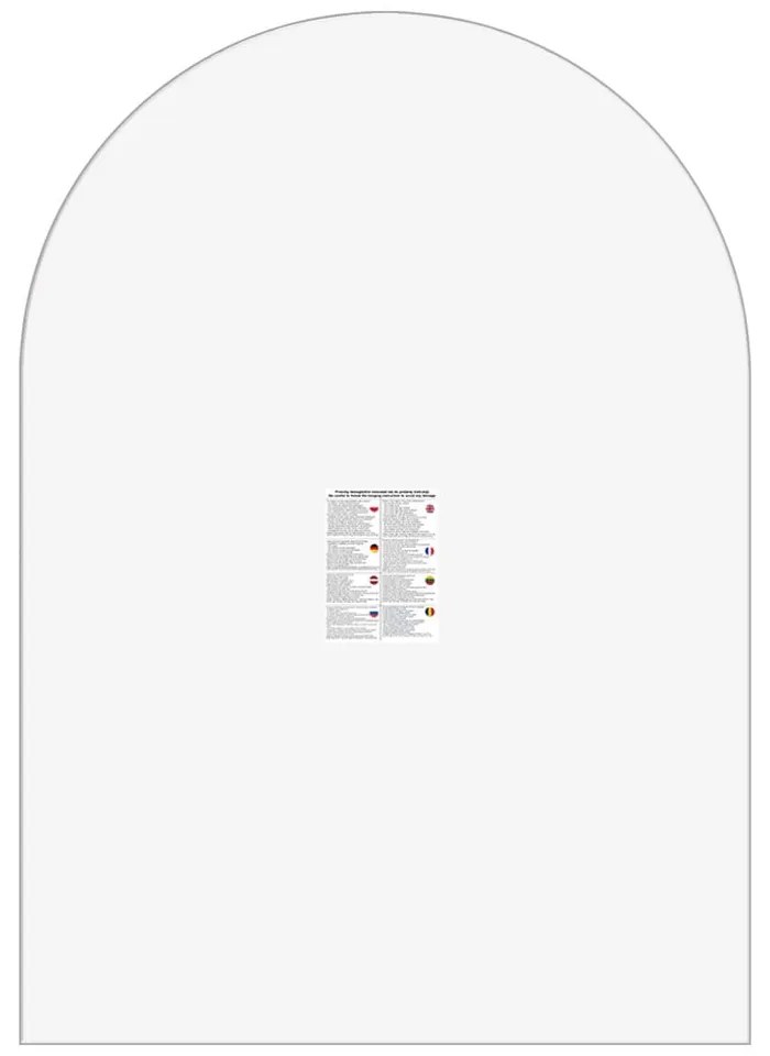 Tablou din sticlă 70x100 cm Rukia – Styler