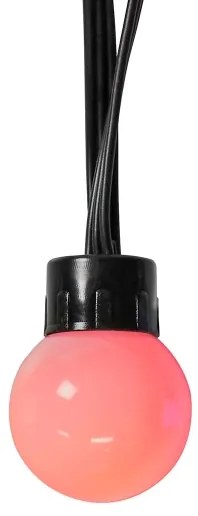 Nedis WIFILP02C48 - Șir LED RGB decorativ 48 LED, 13,8m, IP65, Wi-Fi Tuya