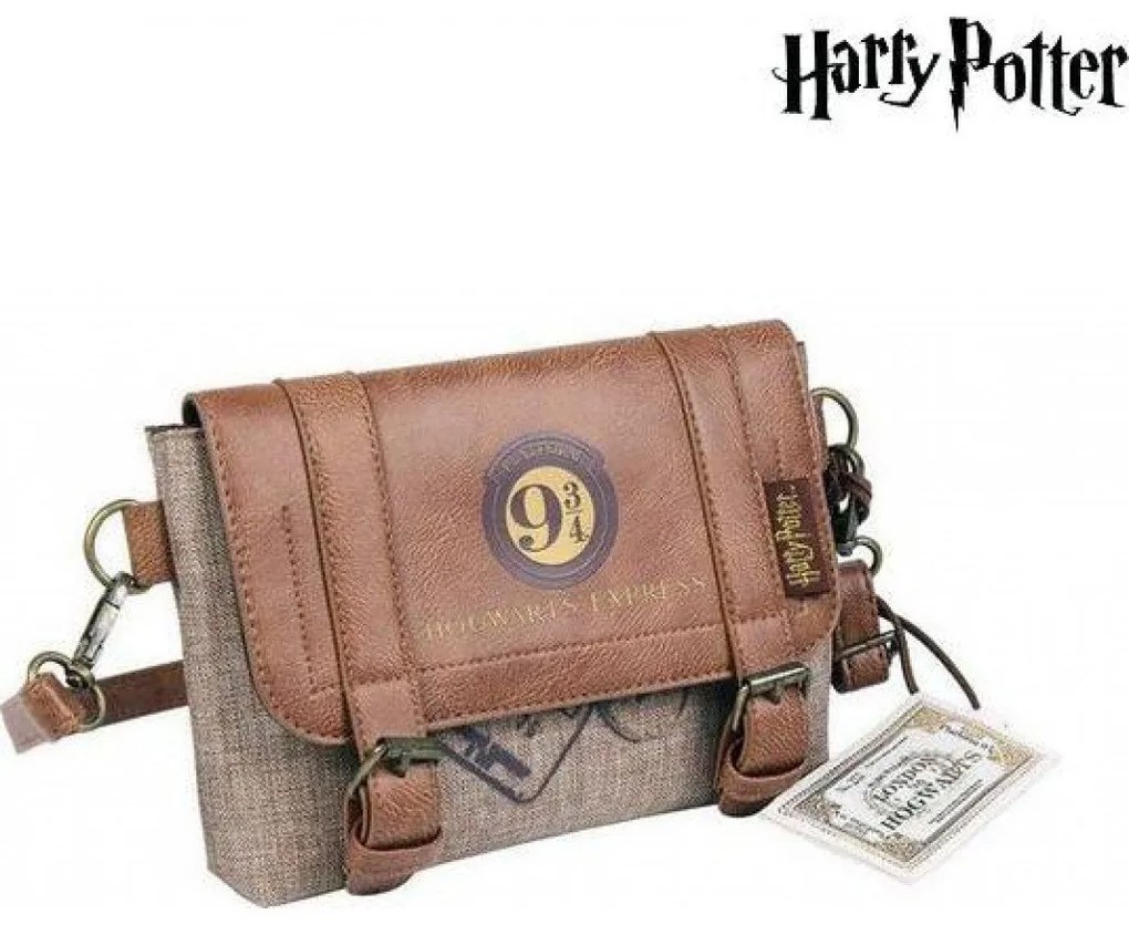 Geanta banduliera Harry Potter maro 19x3x2