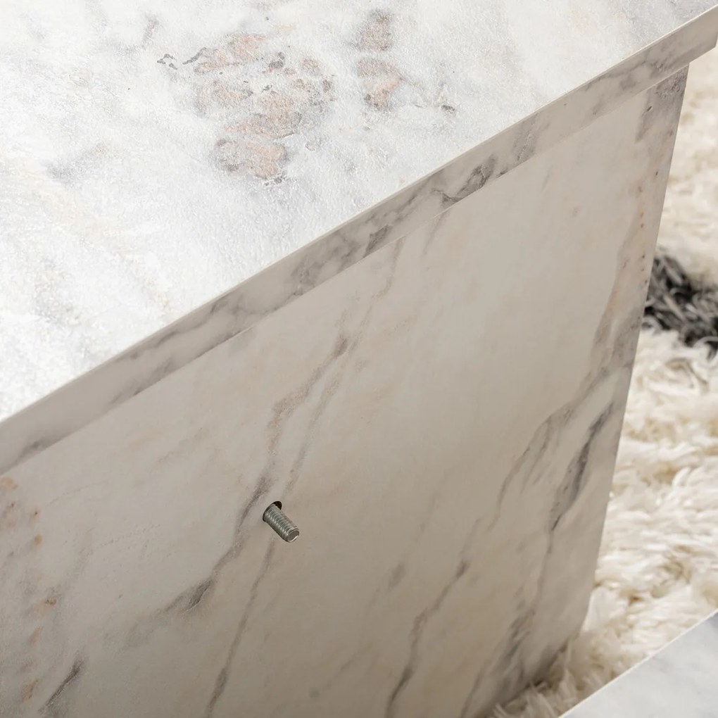 Masă de cafea Orion Freesia Marble