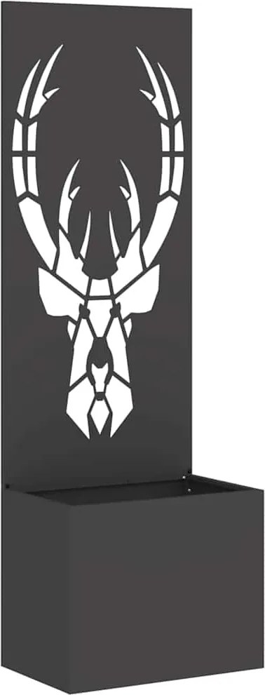 vidaXL Ecran de intimitate pentru grădină Negru 50 x 140 cm