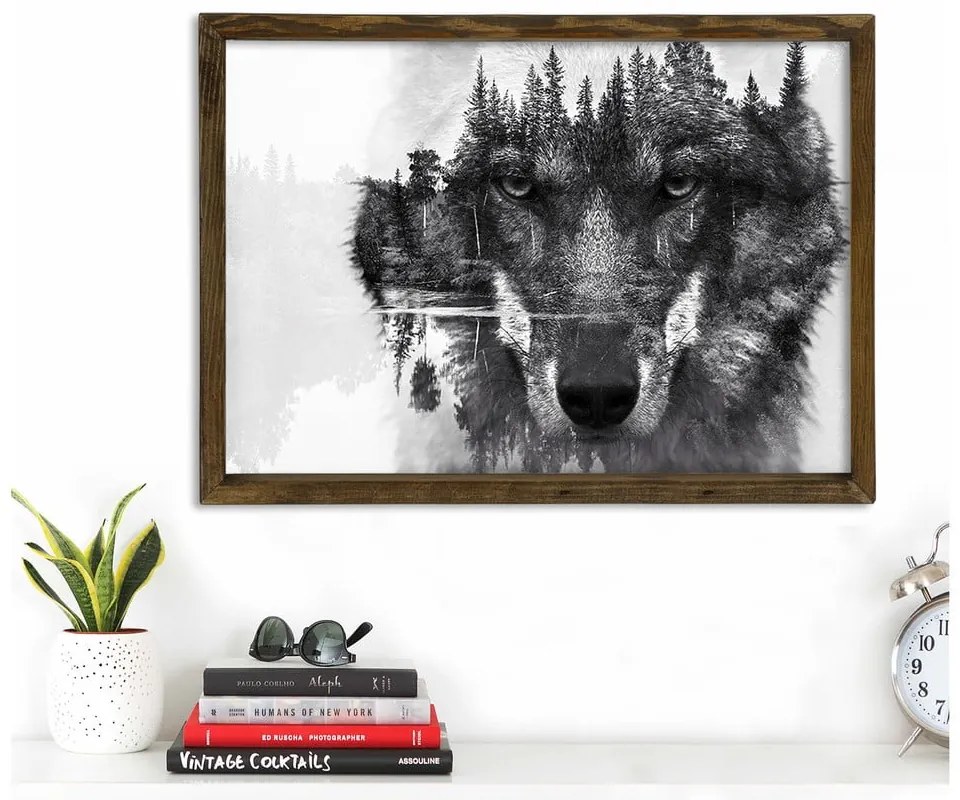 Tablou Husky, 70 x 50 cm
