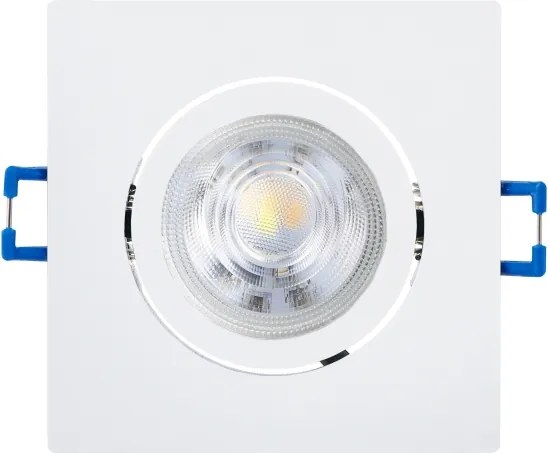 Eglo 902328-SET 3xLED corp de iluminat încastrat pentru tavan SALICETO LED/6,4W/230V 8,8x8,8cm alb