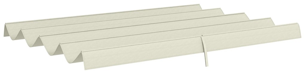 Outsunny Acoperiș de schimb pentru pergolă, material de înlocuire, protecție solară Anti-UV 30+ pentru pergolă de 3 x 2 m | Aosom Romania