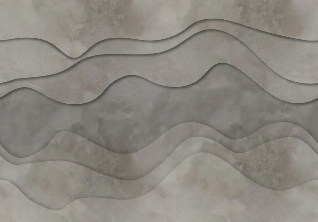 Fototapet, 3D Wave, Sand, Rebel Walls