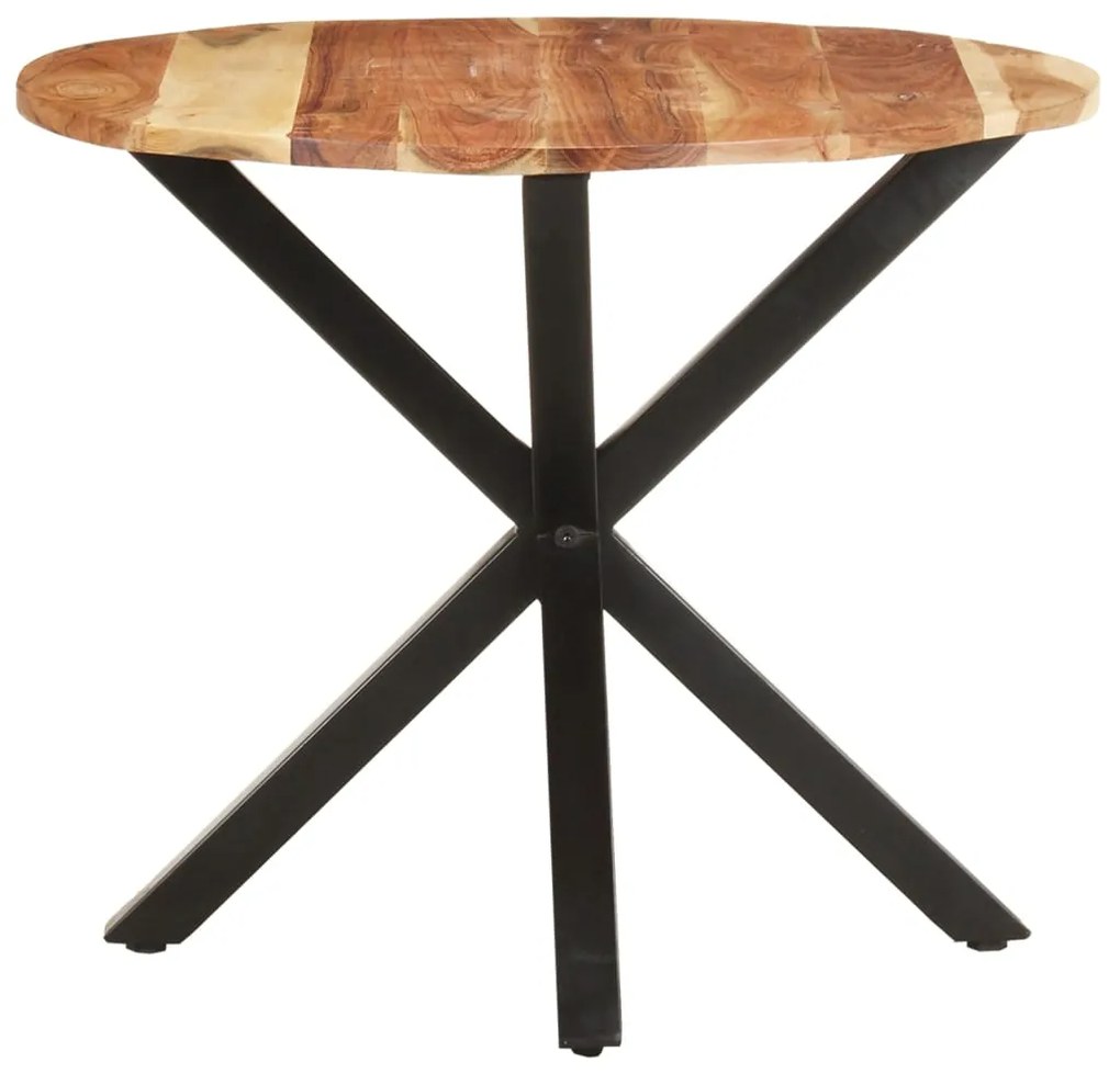 320660 vidaXL Masă laterală, 68x68x56 cm, lemn masiv de acacia