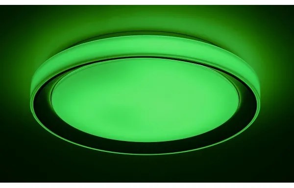 Rabalux EVEREST 3510-LED RGB – plafonieră LED reglabilă, 40W/230V, Wi‑Fi + telecomandă
