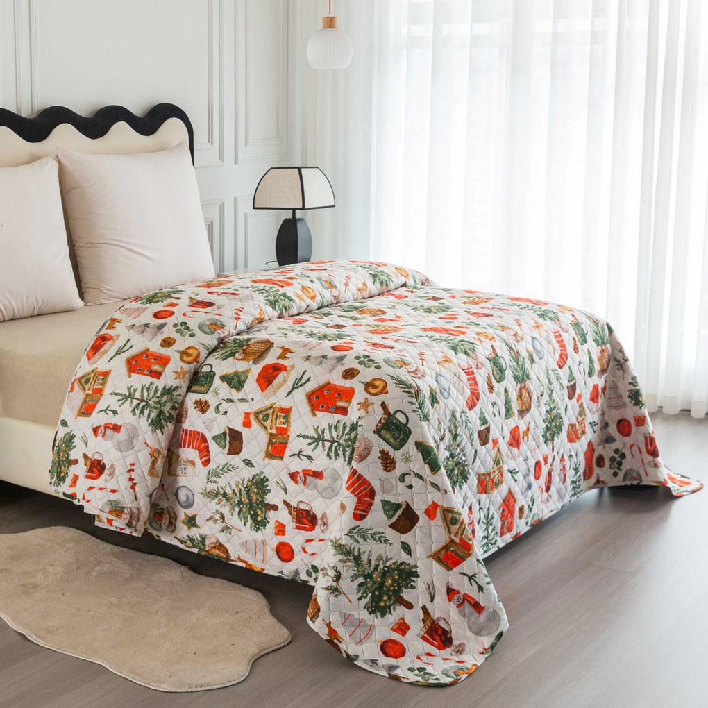 Cuvertura de pat FESTIVE MAGIC, colorată Dimensiune: 170 x 210 cm