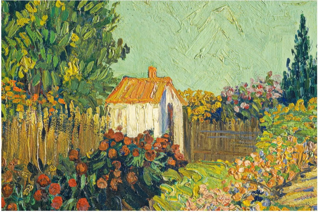 Tablou - Imitator of Vincent van Gogh, Landscape, reproducere (90x60 cm)