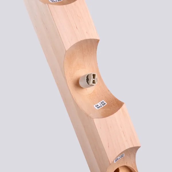 Plafonieră Sollux SL.1684 BULBO 3xG9/8W/230V fag/alb