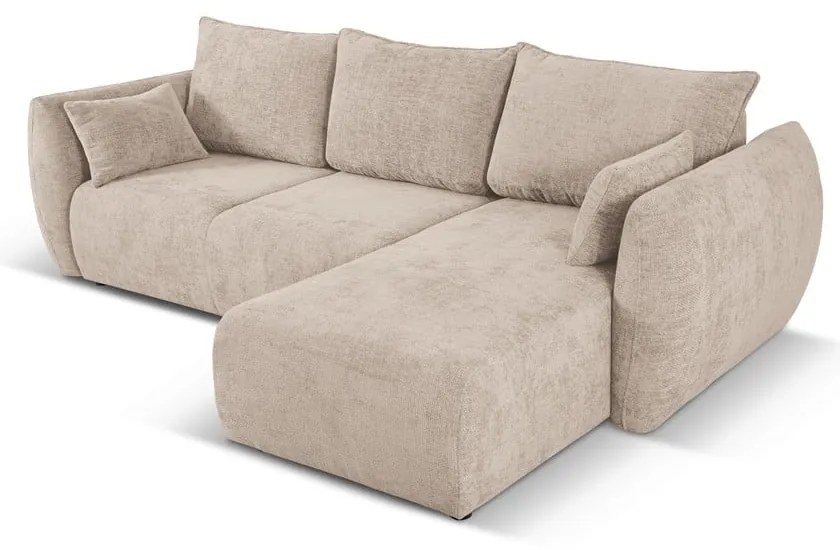 Colțar bej (colț pe dreapta) Matera – Cosmopolitan Design