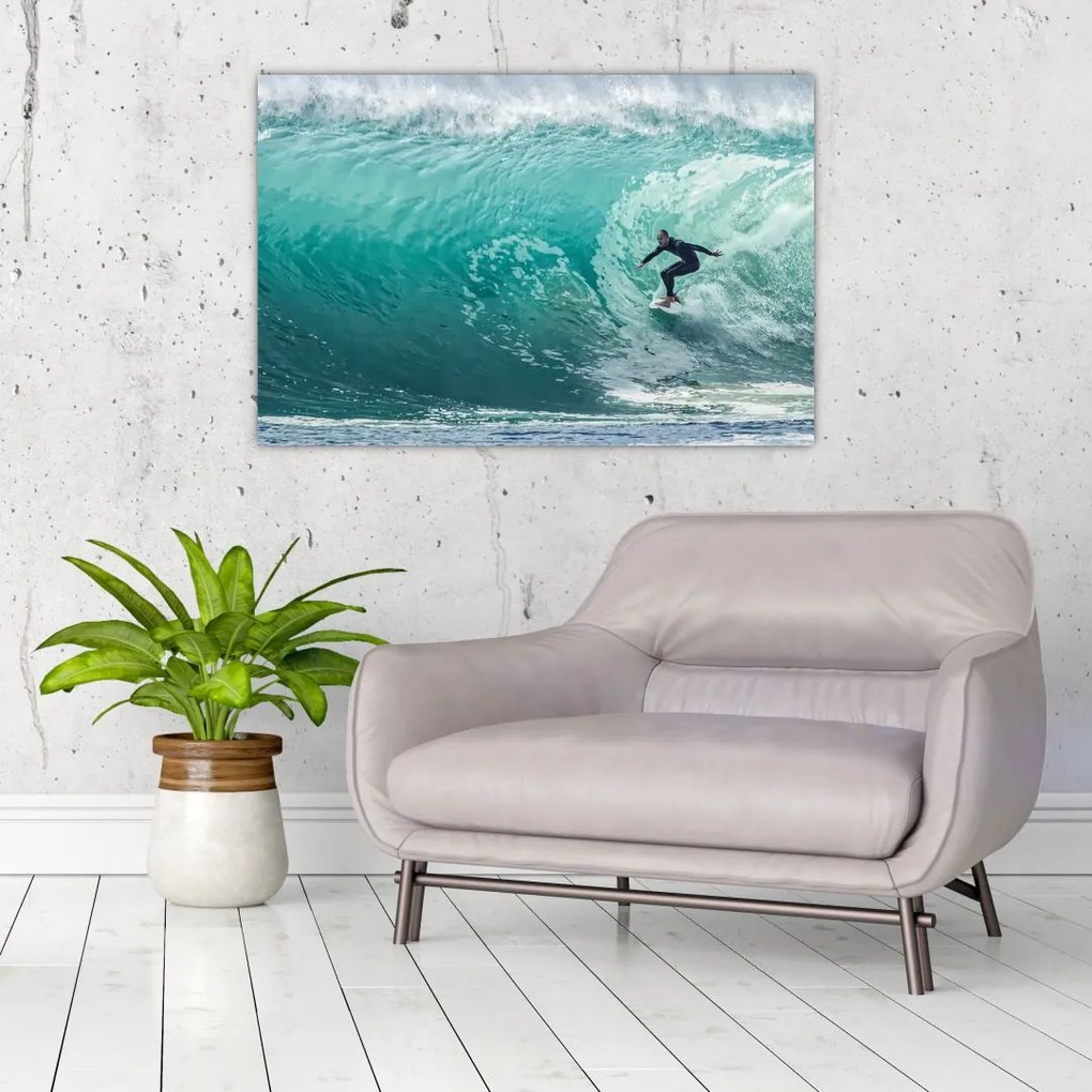 Tablou cu surferi (90x60 cm)