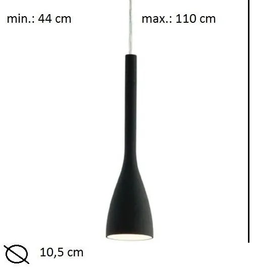 Pendul modern diametru 10,5 cm FLUT SP1 SMALL nero 035710