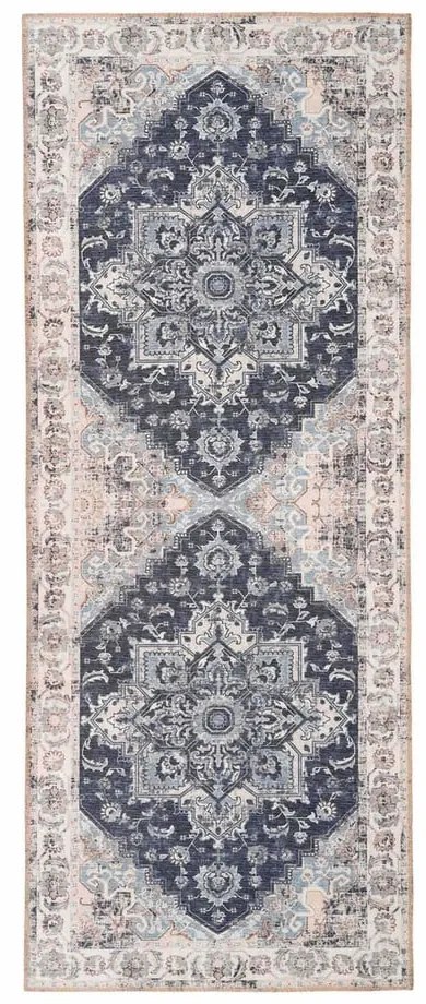 Covor albastru 200x80 cm Havana - House Nordic