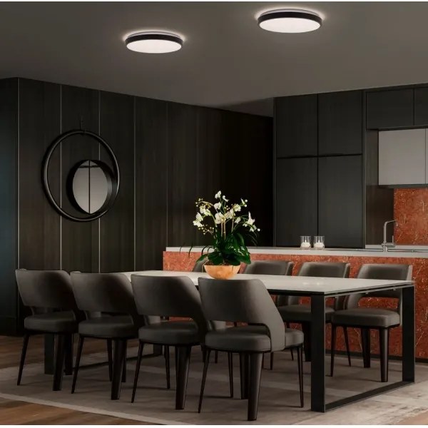 Plafonieră LED Ledvance ORBIS LONDON LED/36W/230V negru