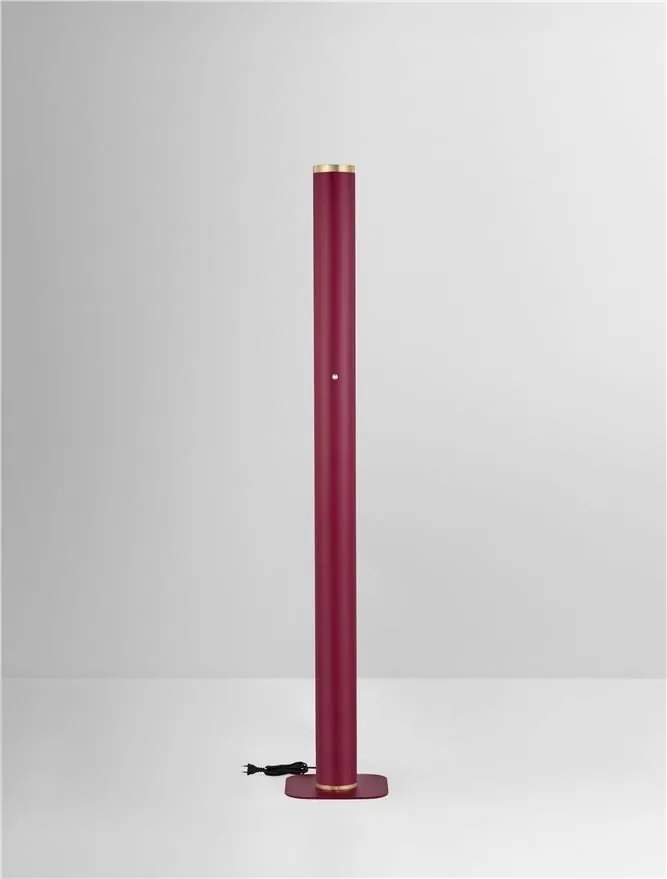 Lampadar, lampa de podea LED ORIN bordeaux 57W