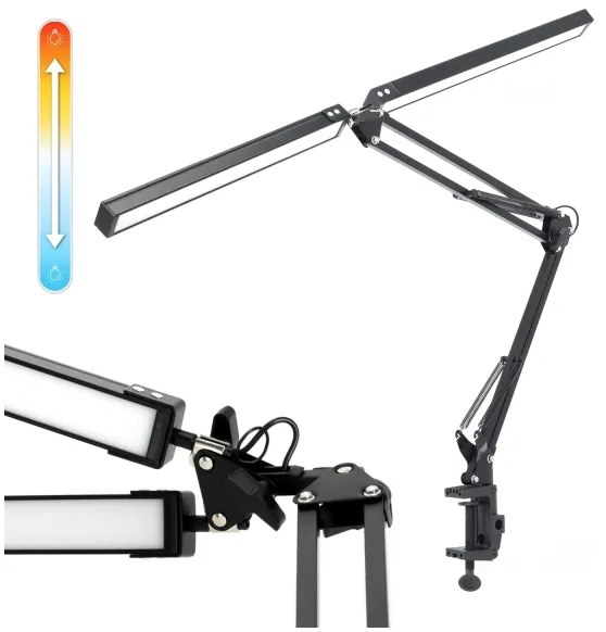 Lampă LED dimabilă de masă Brilagi VARIO LED/15W/230V 3000-6000K negru