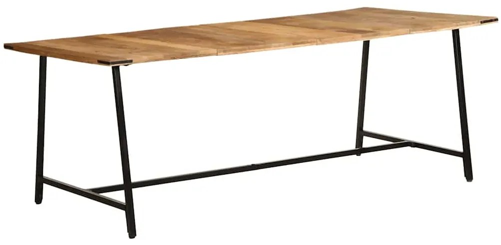vidaXL Masă de bucătărie, 200x100x75 cm, lemn masiv de mango