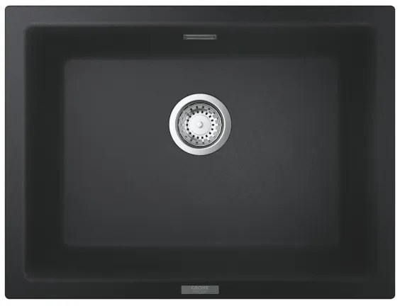 GROHE 31655AP0 - Chiuvetă K700U 610 × 460 mm, piatră neagră/negru