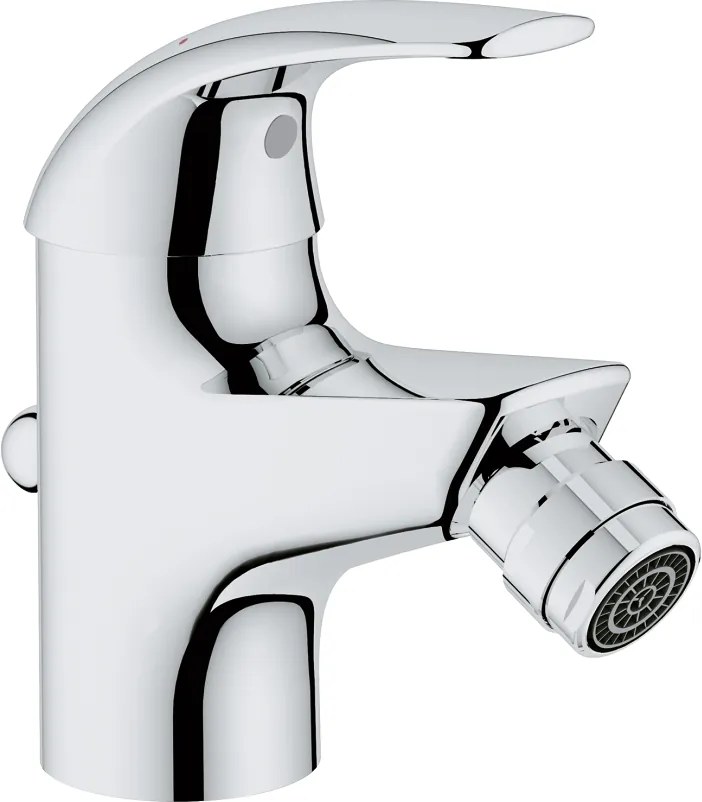 Baterie bideu Grohe Start Curve, monocomanda, 1/2, cartus ceramic, limitator debit, marimea S, Crom