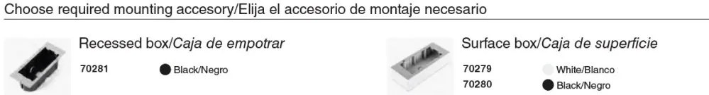 Spot LED incastrabil de exterior IP65 iluminat ambiental DART RCT negru