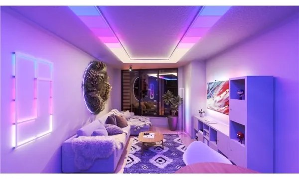 Set de extensie plafonieră LED RGBW dimabilă Nanoleaf NF083K02-3SL 16W/230V 2700-6500K Wi-Fi