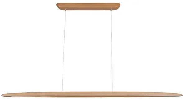 Lustră LED pe cablu LED/26W/230V 4000K 150 cm fag/lemn masiv