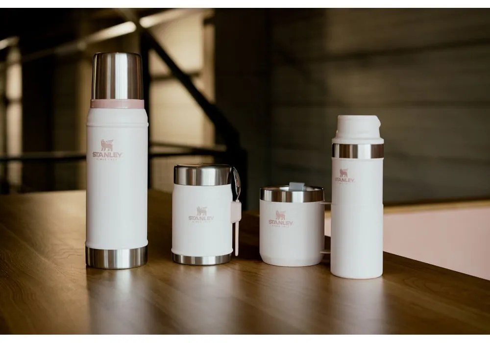 Termos roz deschis pentru mâncare din oțel inoxidabil Legendary Classic Rose Quartz – Stanley