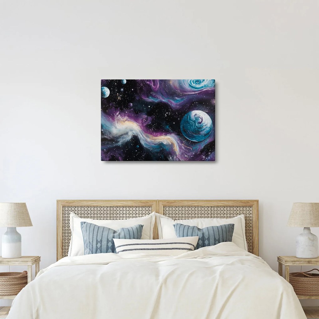 Tablou - Univers pictat (70x50 cm)