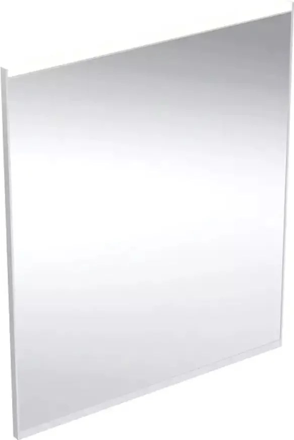 Oglinda cu iluminare si dezaburire Geberit Option Plus Square 60 cm aluminiu eloxat