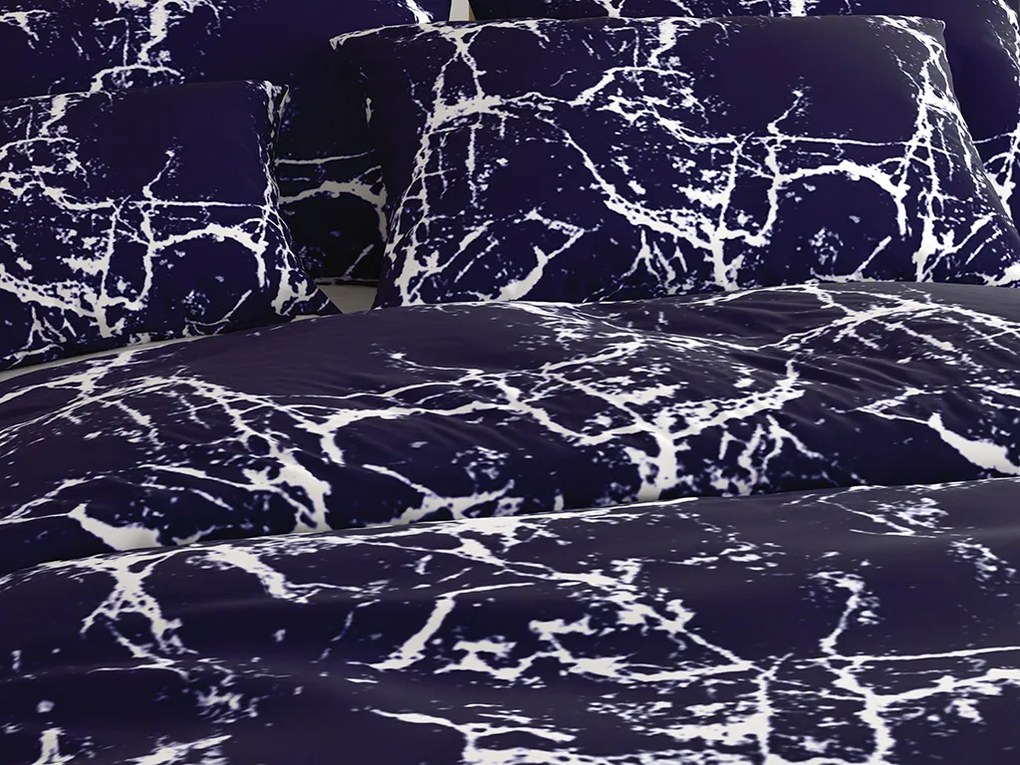 Lenjerie de pat din bumbac TEMPESTA violet Dimensiune lenjerie de pat: 70 x 90 cm | 140 x 200 cm
