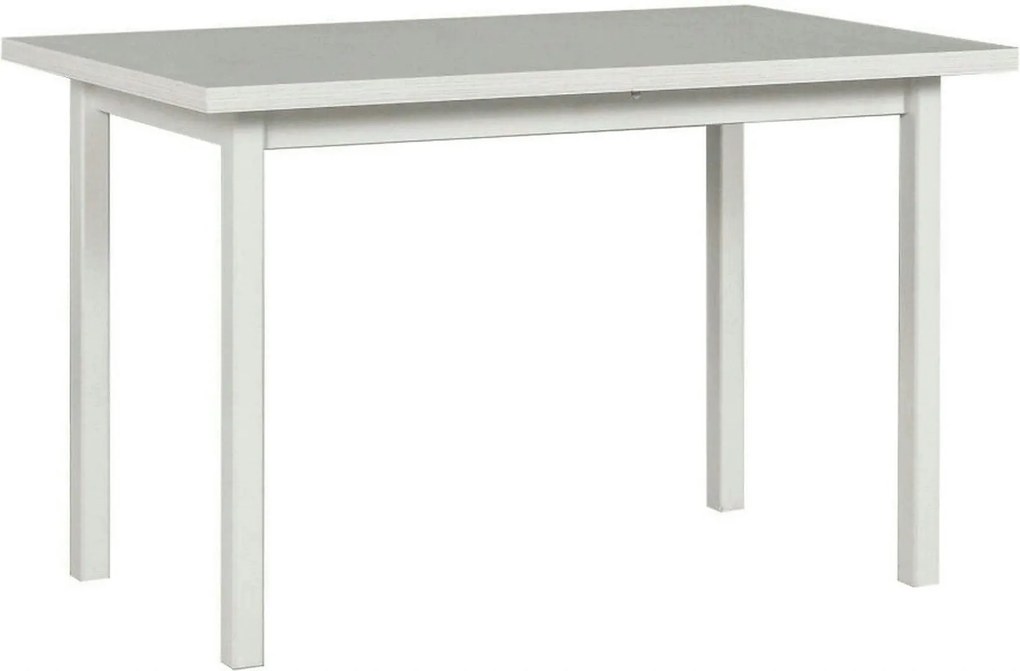 Masa extensibila MAX 10, alb, lemn de fag/PAL, 120/160x70x75 cm