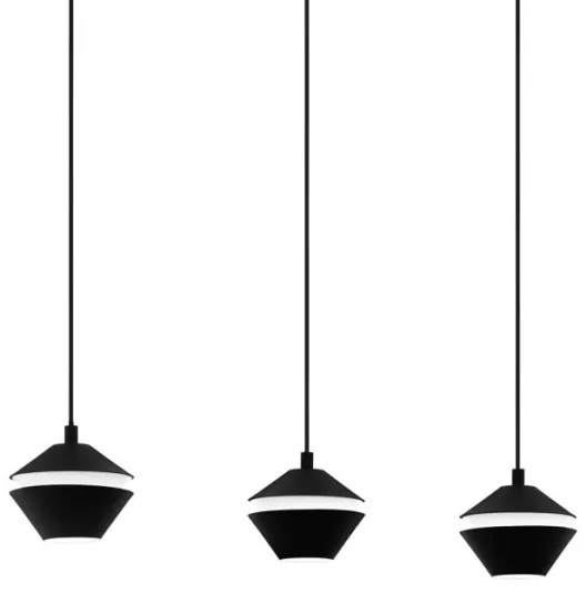 Eglo 98682 - Lustră LED PERPIGO pe cablu, 3x GU10, 5W, 230V